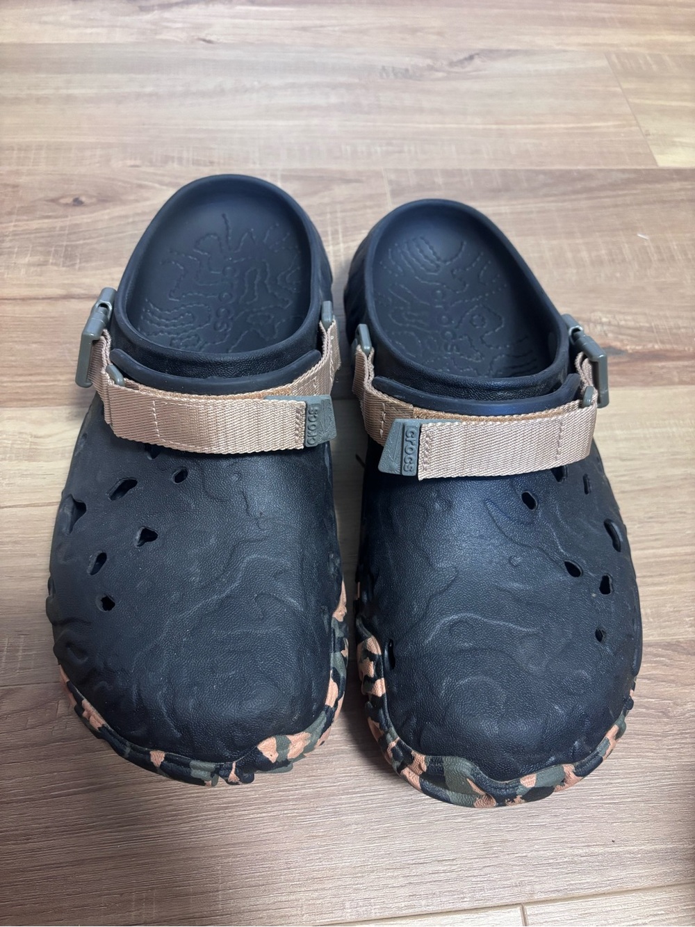 Crocs MTN All Terrain Atlas Clog Black/Cork Sz 11 - Picture 5 of 7